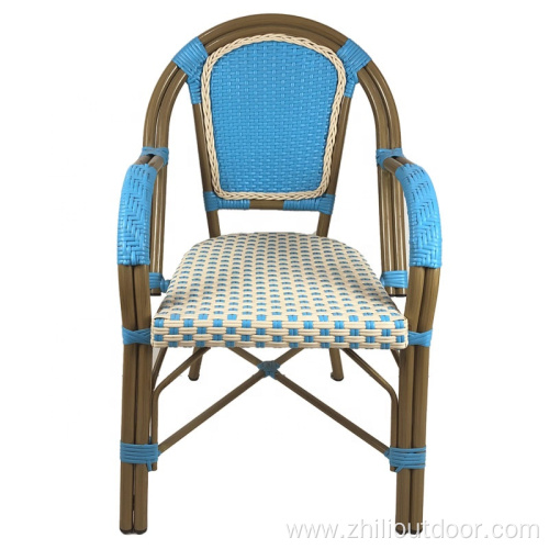 Cheap Patio Furniture Outdoor French Bistro Rattan Chair